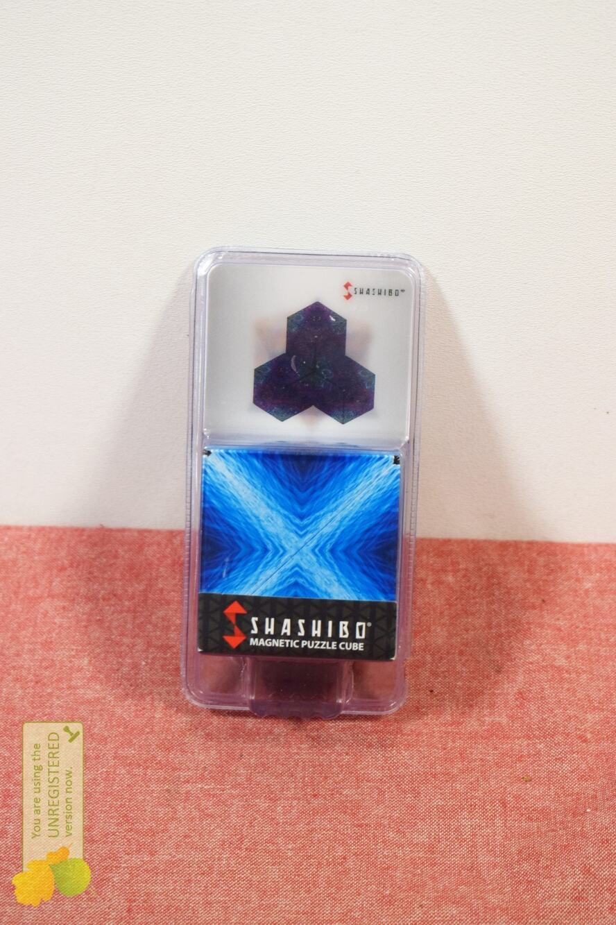 Shashibo Magnetic Puzzle Cube Blue Planet